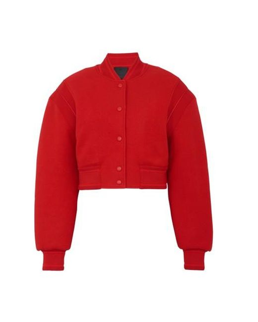 Givenchy Red Varsity Jacket