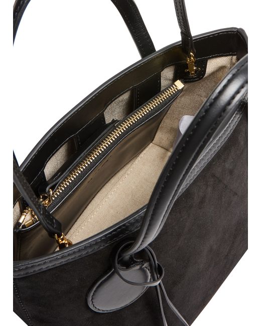 Liffner Black Micro-Cabas-Tasche Sprout