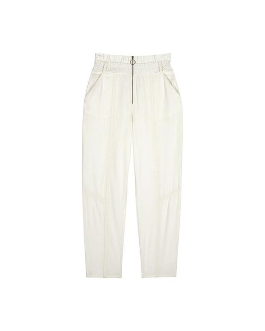 Ba&sh White Omny Trousers