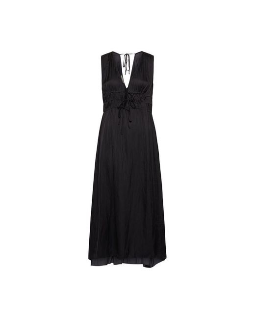Sessun Black Preziosa Long Dress