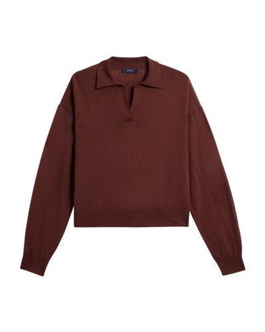 Soeur Purple Fleming Wool Sweater