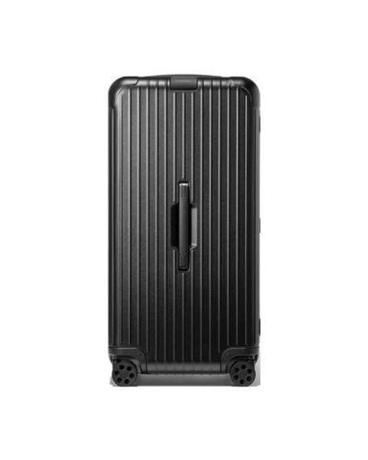 Rimowa Black Essential Trunk Plus Luggage for men