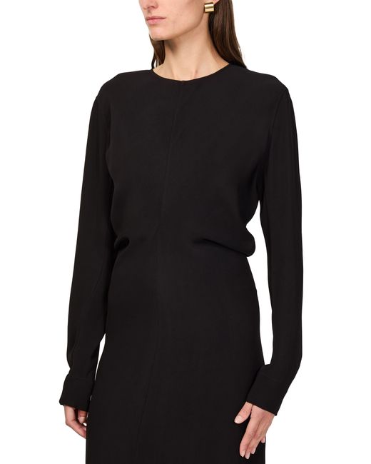 Totême  Black Long Sleeve Dress