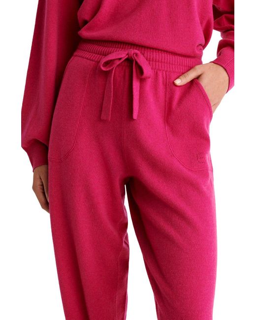 Eres Star jogging Pants With Tight Ankles in Red Lyst