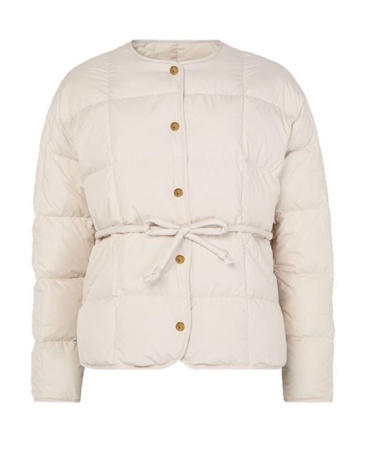 Moncler Natural Caramagne Down Jacket