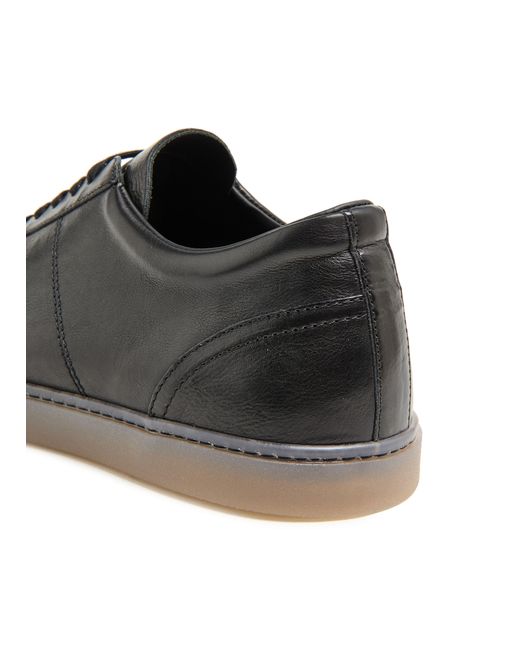 Lemaire Black Linoleum Basic Laced Up Trainers for men