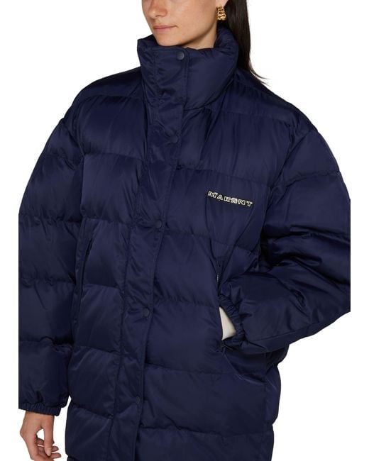 ブルゾン Isabel Marant Etoile Black Nylon Belize Puffer Jacket Isabel Marant Étoile Belize Puffer Jacket In Black Nylon