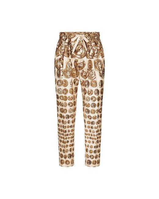 Dolce & Gabbana Metallic Jogging Pants for men