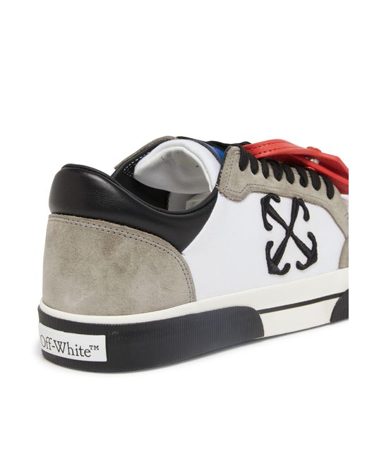 Off-White c/o Virgil Abloh Multicolor Low Vulcanized Sneakers for men