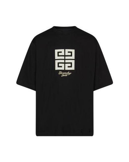 Givenchy Black 4G T-Shirt for men