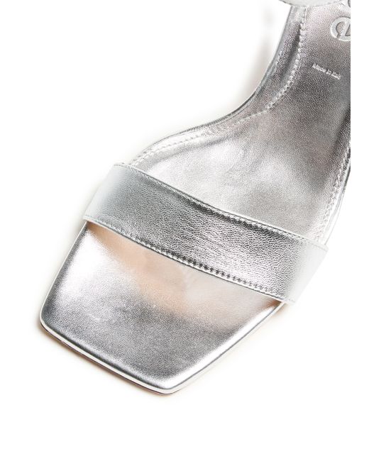 Sandales Fenna En Cuir Nappa Laminé Aeyde en coloris White