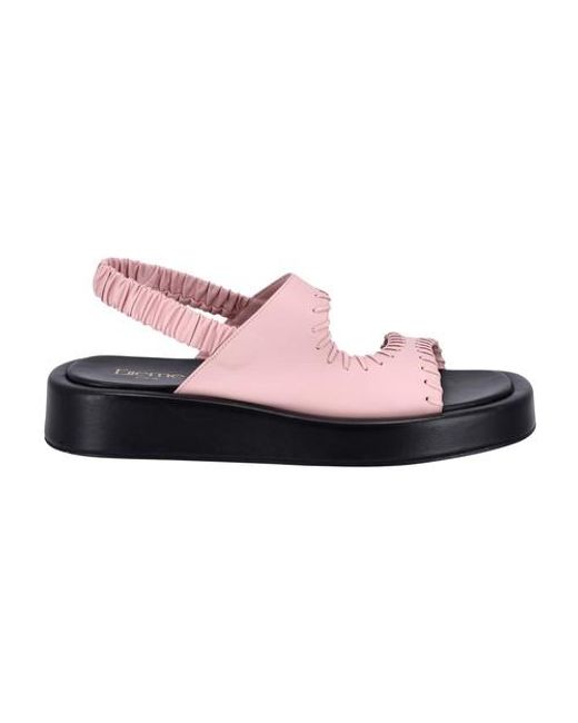 Elleme Pink Gemini Stitch Sandal