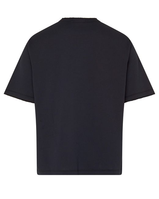 Stone Island Black Short-sleeved T-shirt for men