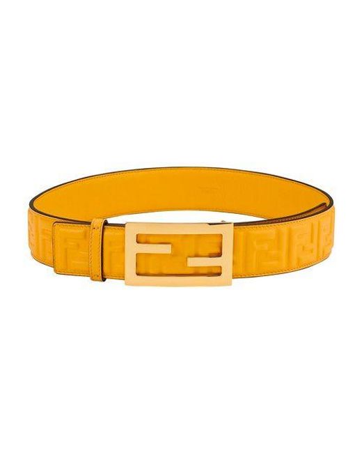 Orange top fendi belt