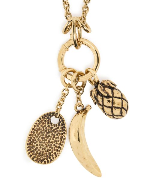 Collier Charms Chloé en coloris Metallic