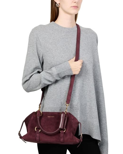 Petit Sac À Main Farringdon Alexander McQueen en coloris Purple