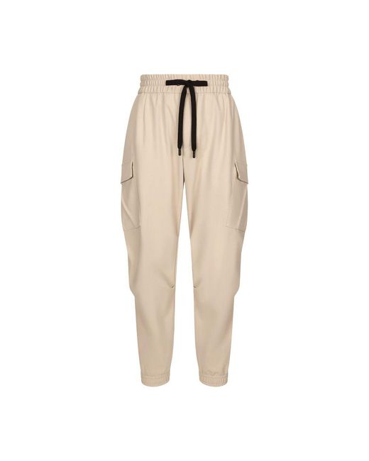 Dolce & Gabbana Natural Slim-Fit Trousers for men