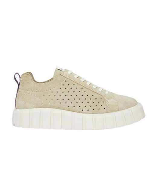 Eytys Natural Odessa Suede Elm Sneakers for men