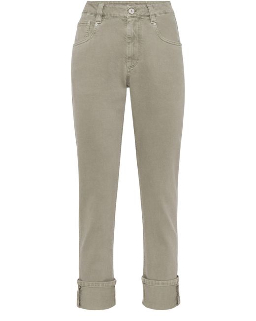 Brunello Cucinelli Gray Comfy Jeans
