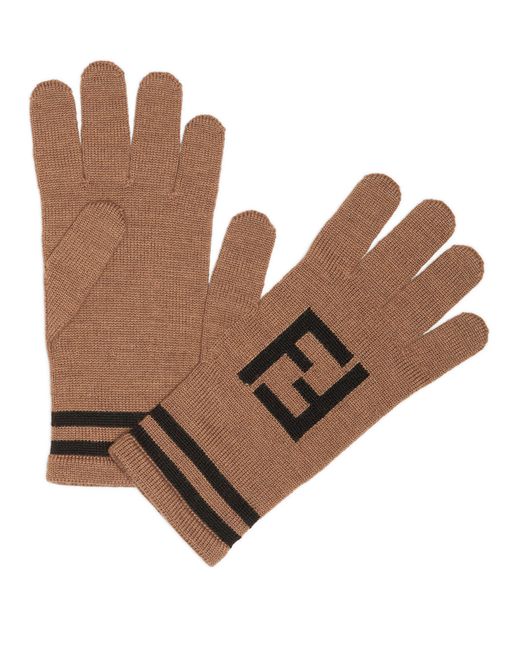 Fendi Handschuhe in Brown für Herren