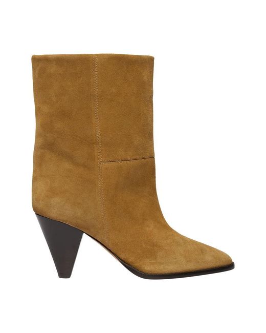 Isabel Marant Brown Rouxa Ankle Boot