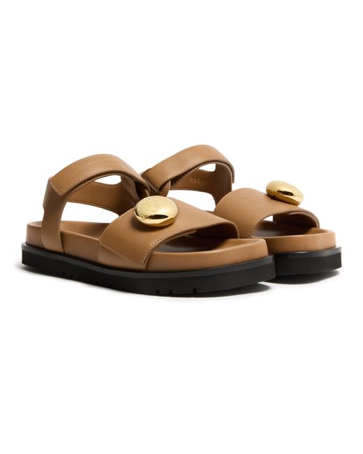 Loewe Brown Pebble Fussbett Sandal