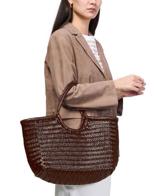 Dragon Diffusion Brown Nantucket Big Tote Bag