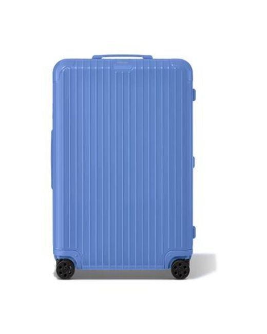 RIMOWA Essential Check-In L Luggage in Blue for Men | Lyst