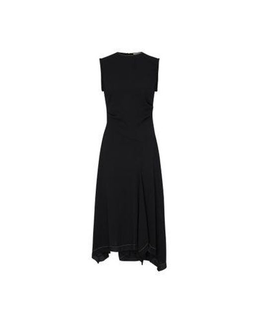 Acne Black Midi Dress
