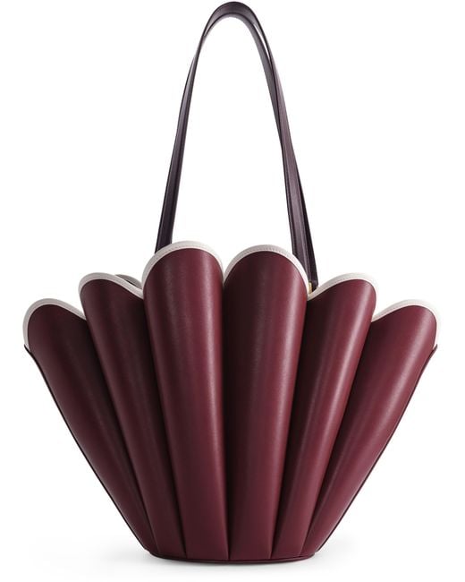 Mlouye Purple Shell Handbag