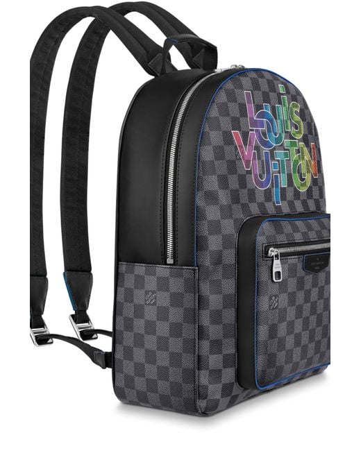 rainbow lv backpack