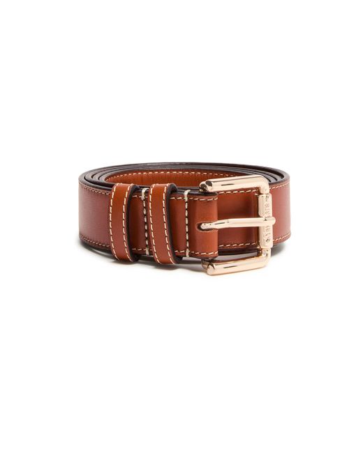 Max Mara Brown New Buckle Belt
