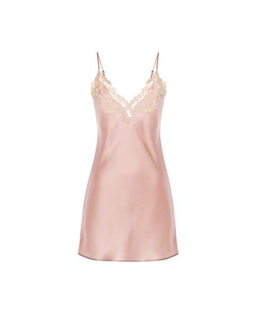 La Perla Pink Silk Short Slip Dress