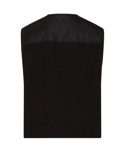 Gilet en matières mélangées Givenchy pour homme en coloris Black