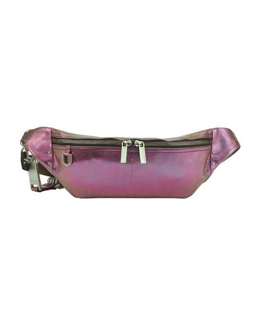 purple bum bag