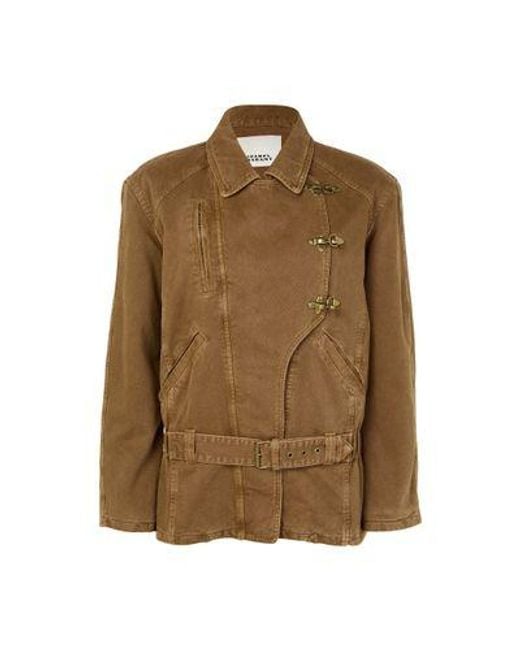 Isabel Marant Brown Caitlyn Jacket