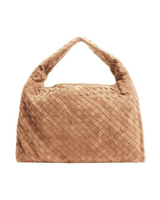 Bottega Veneta Brown Tasche Hop Im Kleinformat
