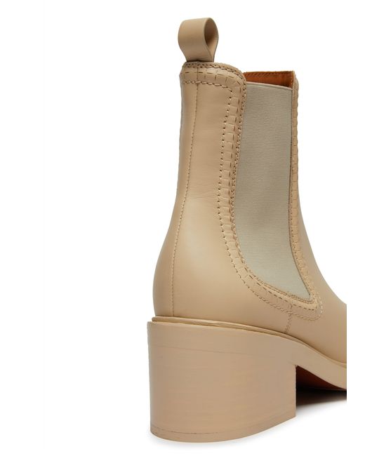 Chloé Brown Mallo Ankle Boots