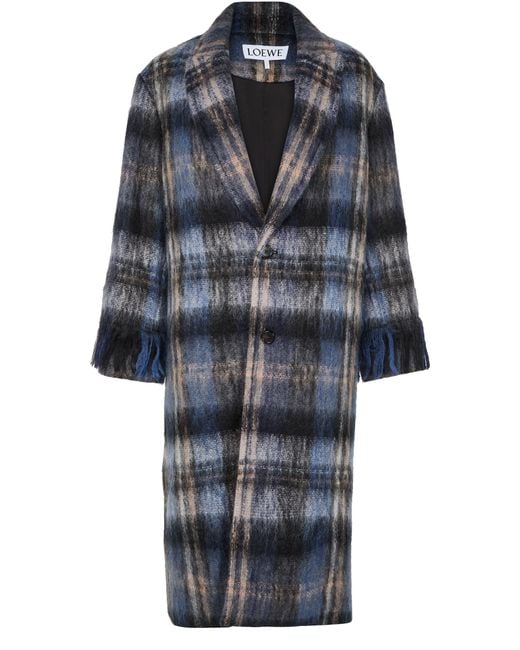 Loewe Blue Striped Coat