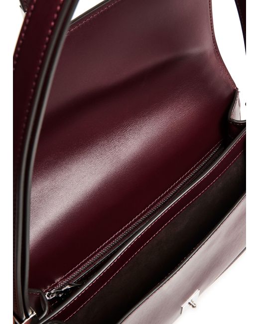 Max Mara Purple Schultertasche Bianca