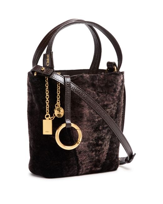 Chloé Black Chloé Spin Tote Bag