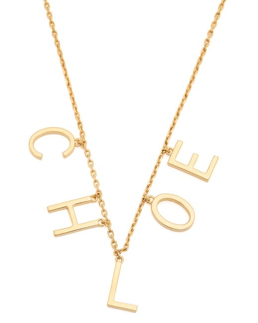 Collier Chloé Chloé en coloris Metallic