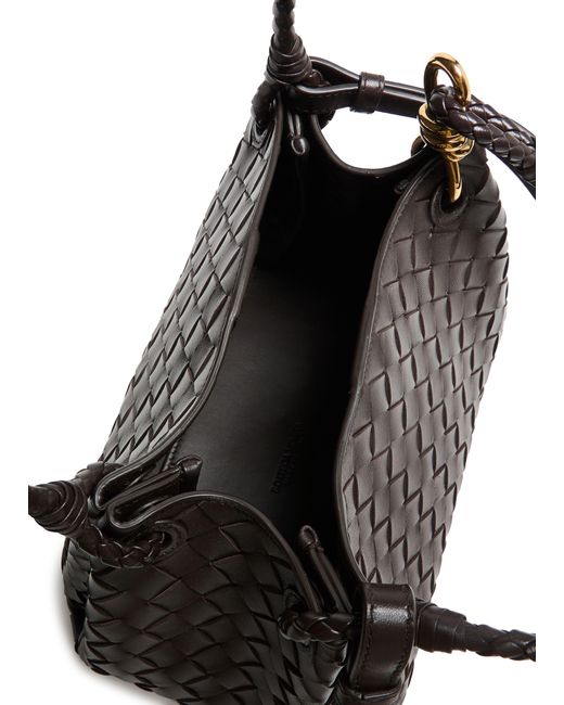 Bottega Veneta Black Parachute Shoulder Bag
