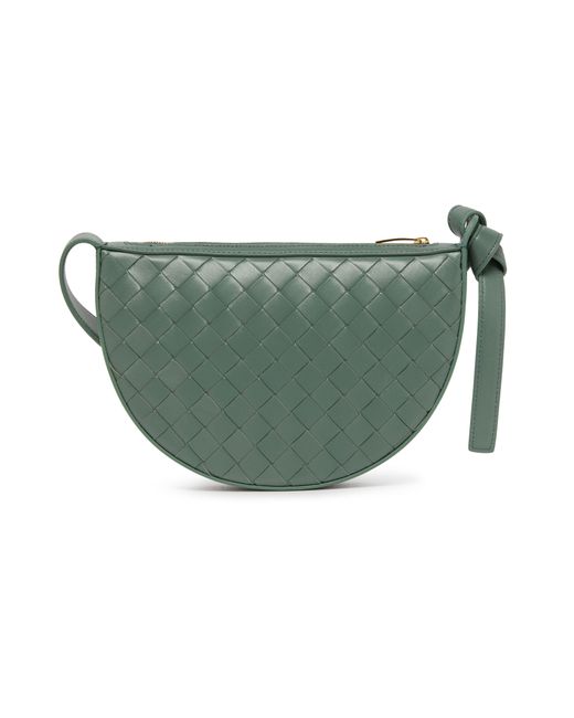 Bottega Veneta Green Half-moon Bag
