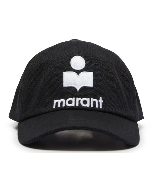 Isabel Marant Black Tyron Cap for men