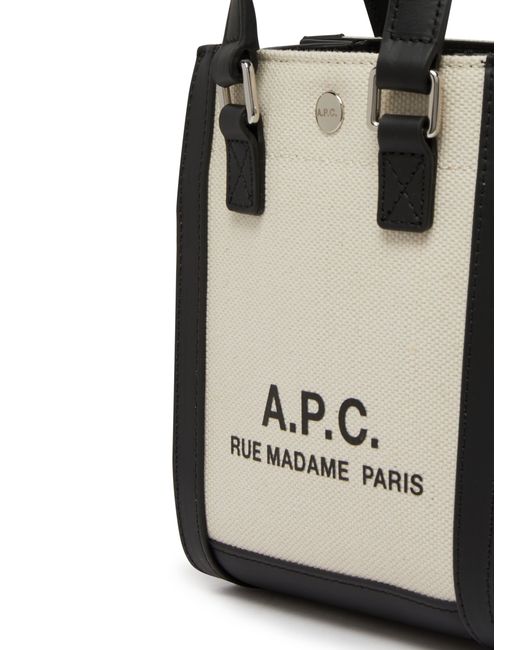 A.P.C. Black Camille 2.0 Mini Tote Bag