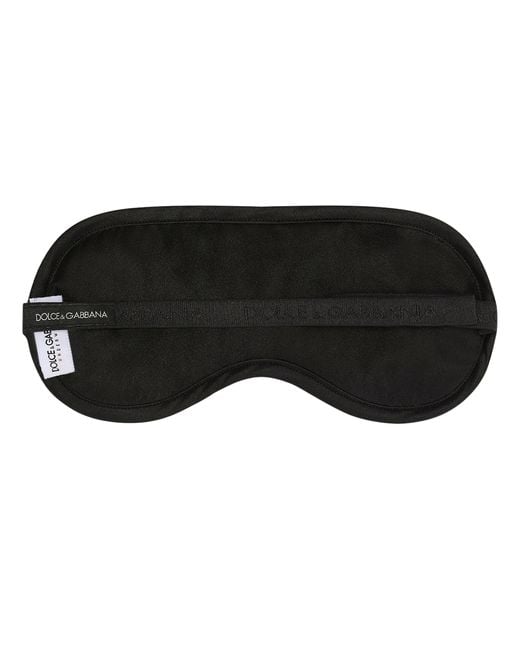 Dolce & Gabbana Black Boxer Shorts With Sleep Mask for men
