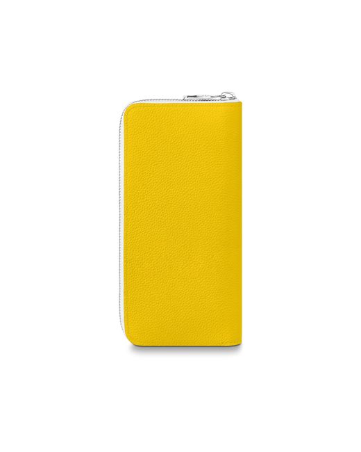 Louis Vuitton Zippy Vertical Geldbörse in Yellow für Herren