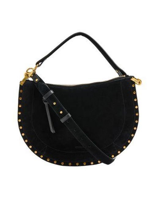 Isabel Marant Black Oskan Soft Zipped Bag
