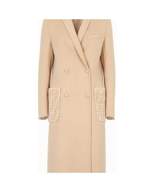 fendi wool coat